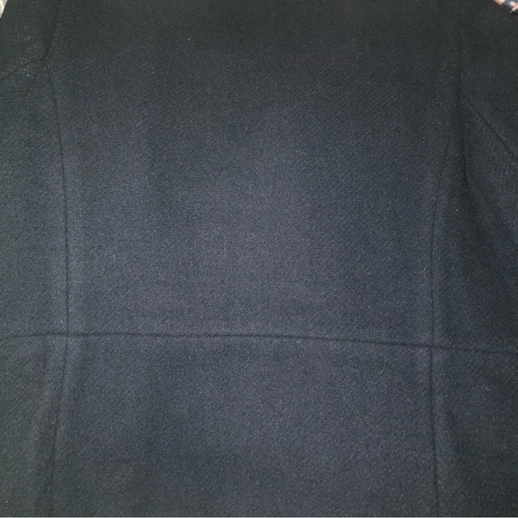 Tommy Hilfiger Navy Wool Coat M - Picture 2 of 10